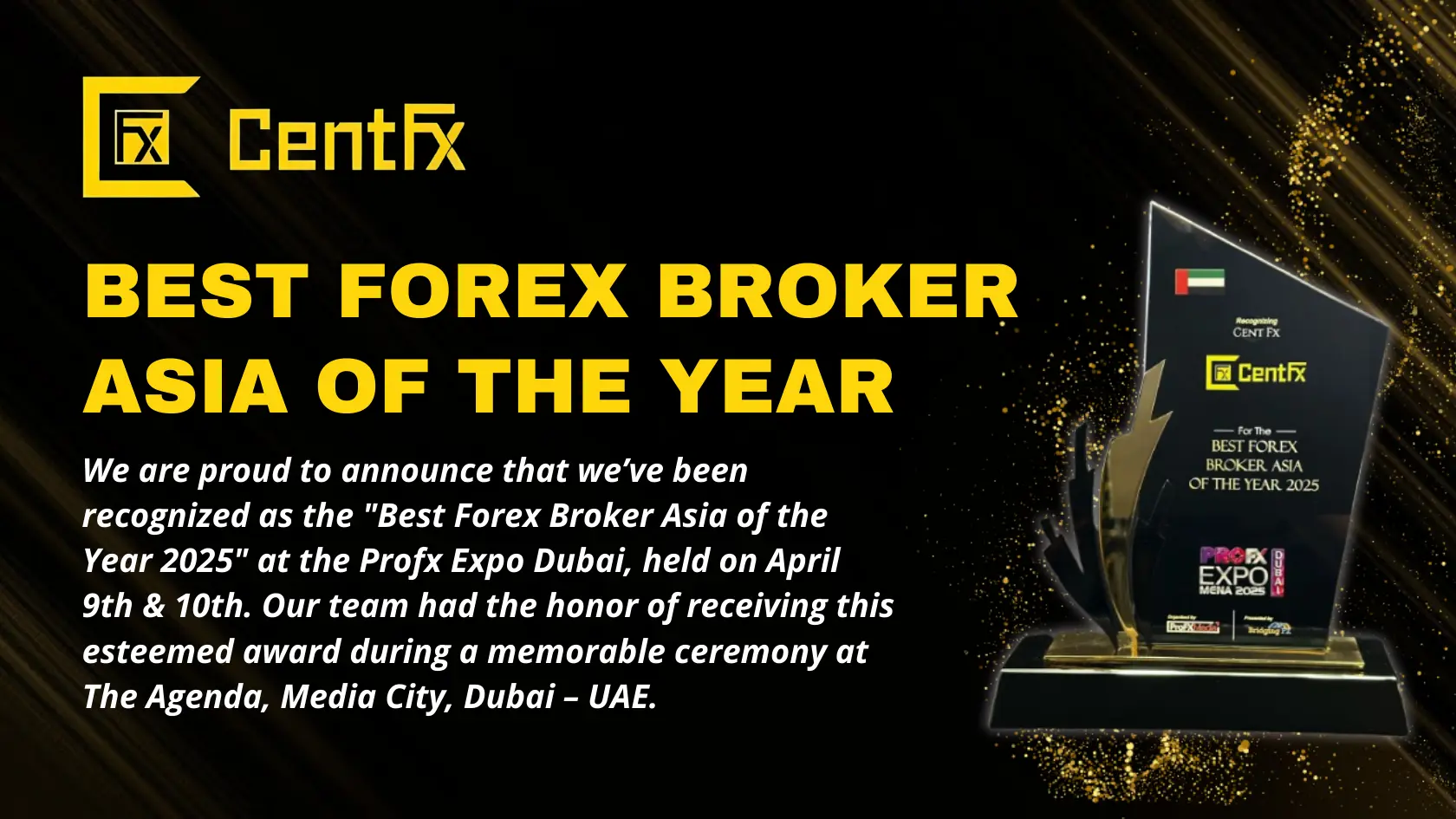 2025-yilning Osiyodagi eng yaxshi Forex brokeri mukofoti